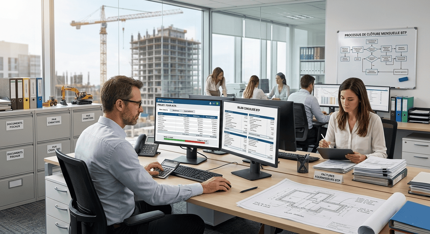 BTP Comptable d’Entreprise